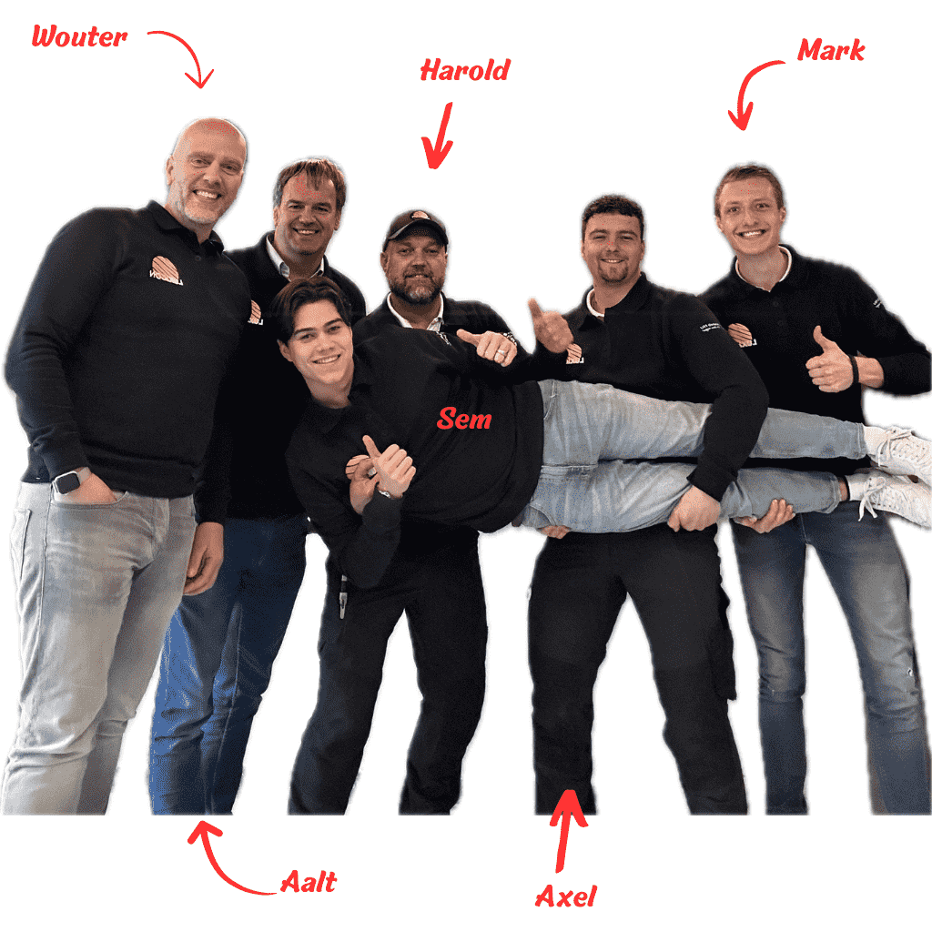 Het team van Luxicon.